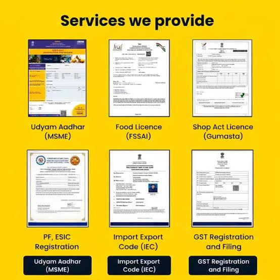 Gumasta Shop Licence+ Udyam Aadhar